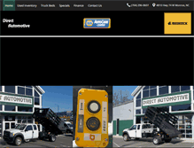 Tablet Screenshot of gmdirectautomotive.com